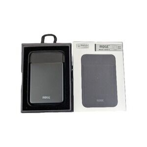 Pp3O Ridge Wallet Magsafe Cardholder For 1-3 Cards -‎ Matte Black OPEN BOX